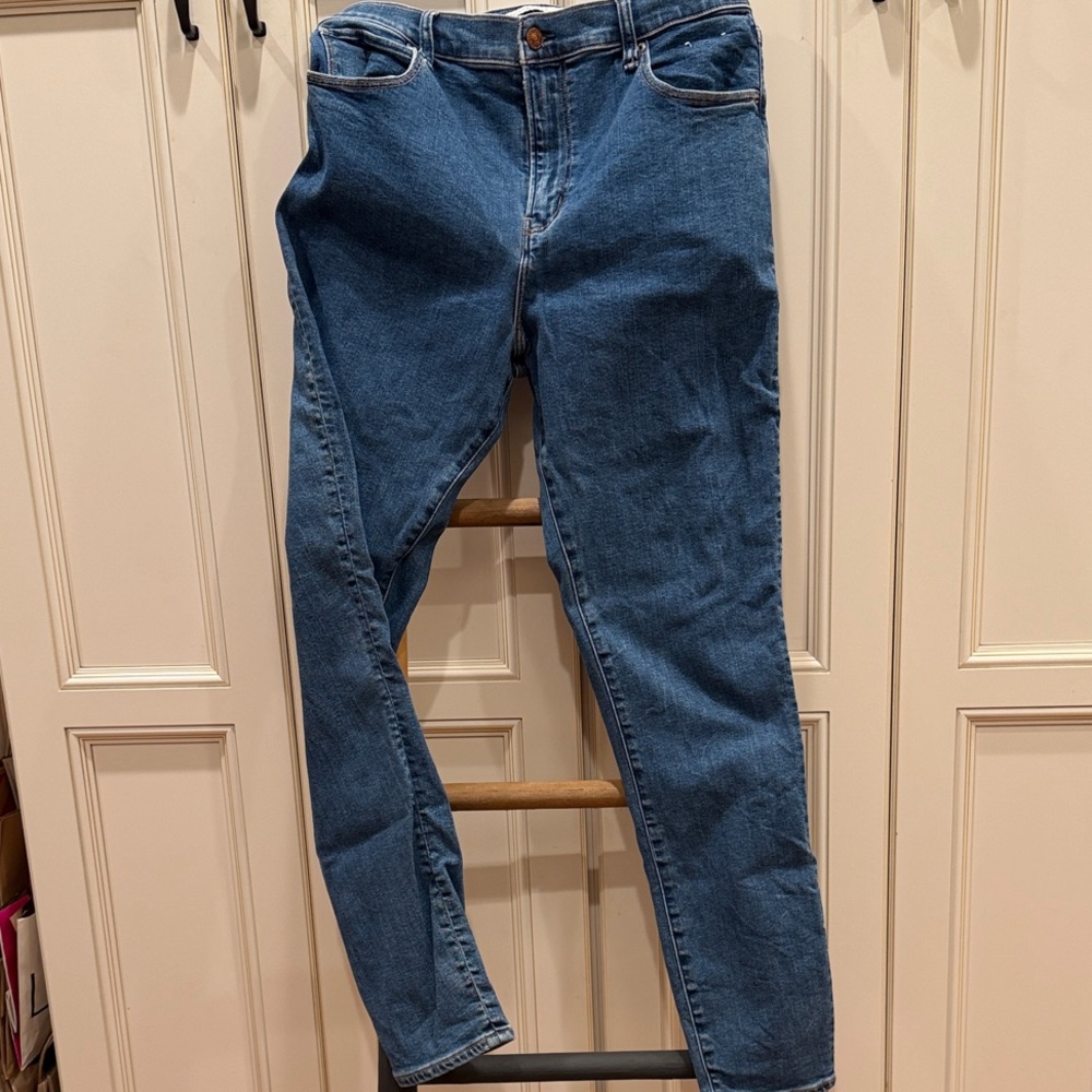 Abercrombie & Fitch Blue Skinny Jeans